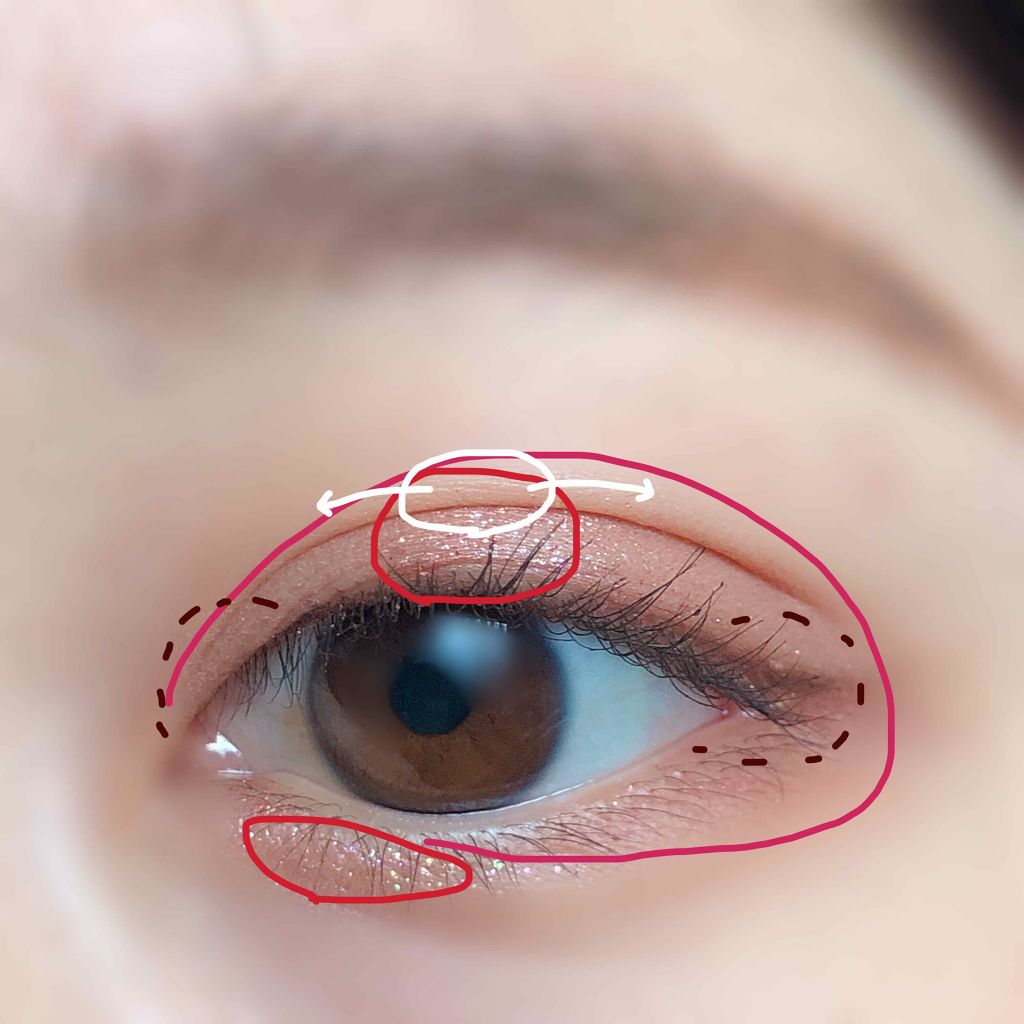 マイアイシャドウ グリッター/innisfree/単色アイシャドウを使ったクチコミ（2枚目）