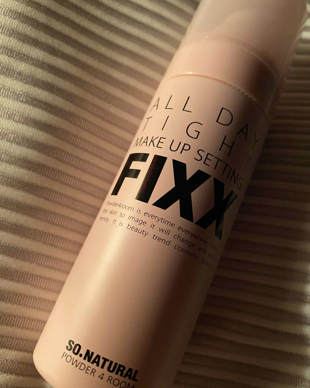 SO NATURAL オールデイタイトメイクアップ セッティングフィックスのクチコミ「#BK愛用スプレー
で紹介しましたコスメデコルテのフィクサー
負けないくらいの良さ

マスクし.....」（2枚目）