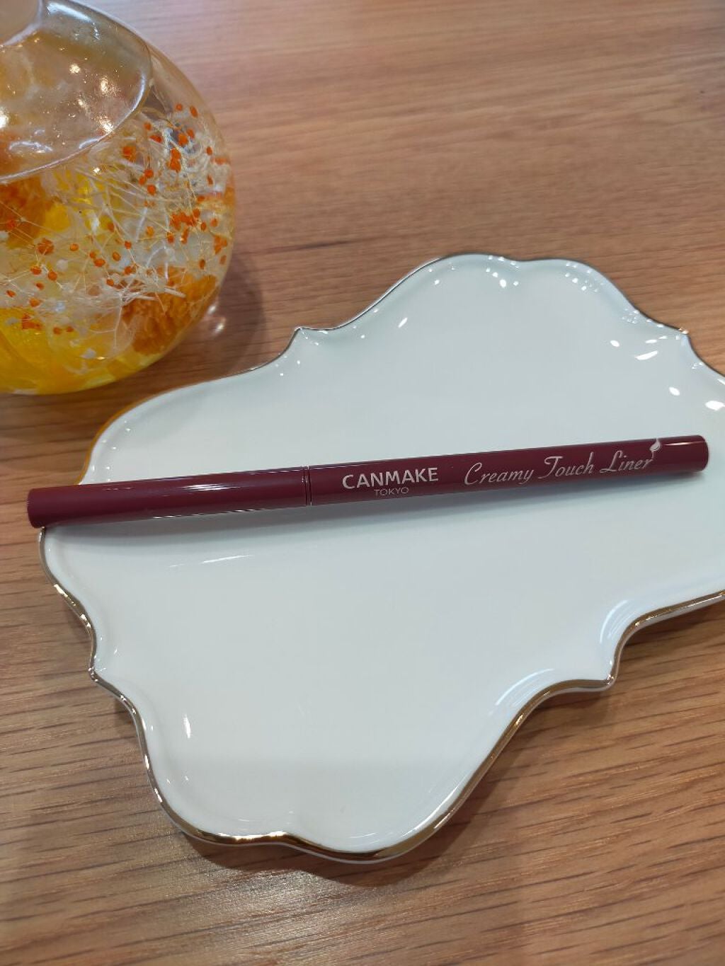 クリーミータッチライナー/キャンメイク/ジェルアイライナーを使ったクチコミ(1枚目)