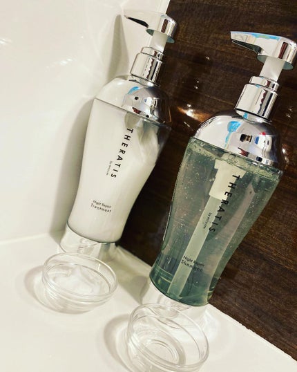 ナイトリペア シャンプー/ヘアトリートメント/THERATIS/シャンプー・コンディショナーを使ったクチコミ(4枚目)