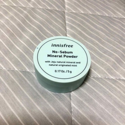 ノーセバム ミネラルパウダー/innisfree/ルースパウダーを使ったクチコミ(1枚目)