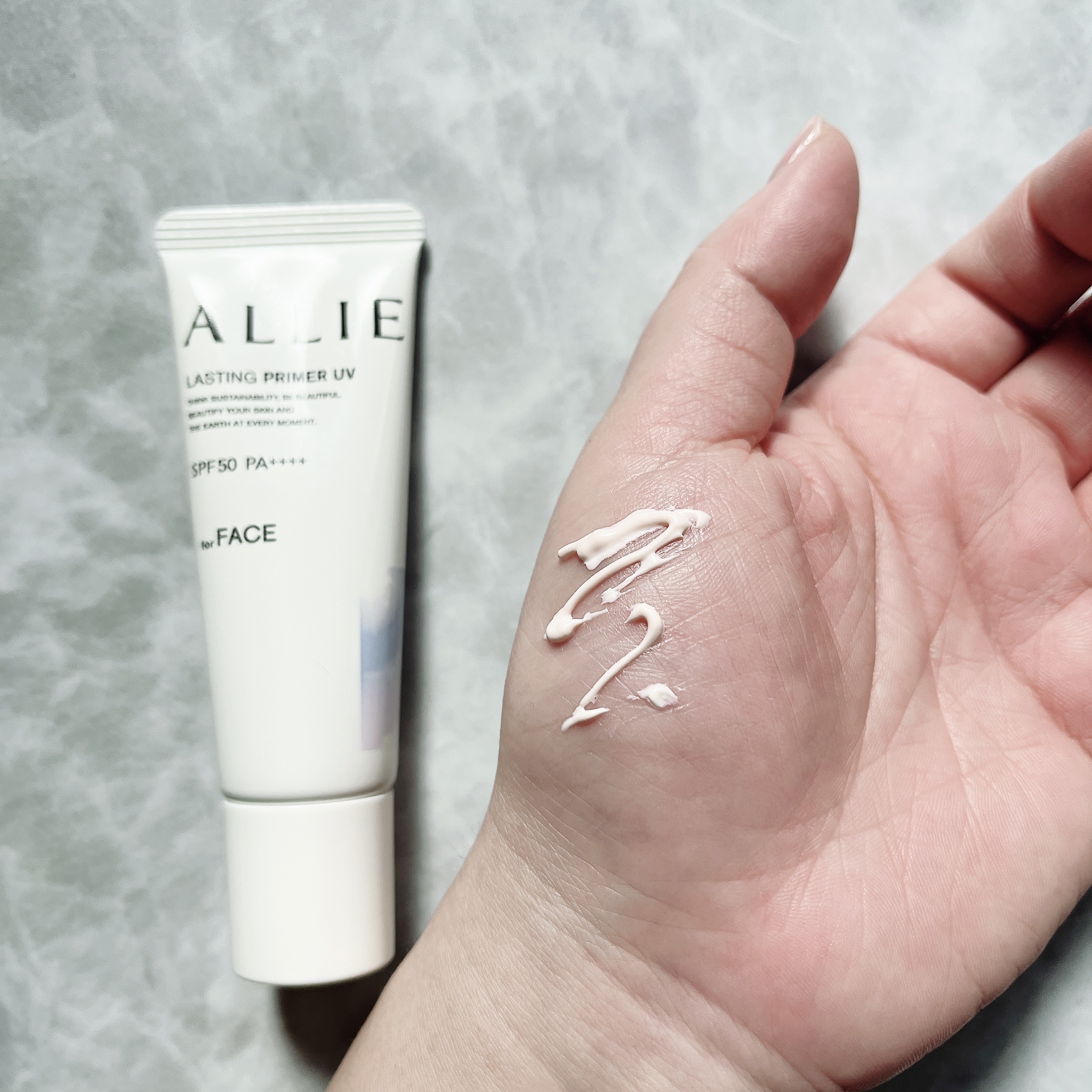 アリィー クロノビューティ ラスティングプライマーUV/アリィー/日焼け止めジェルを使ったクチコミ（2枚目）