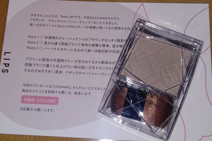 ナチュラルマットシェーディング/CEZANNE/シェーディングを使ったクチコミ(1枚目)