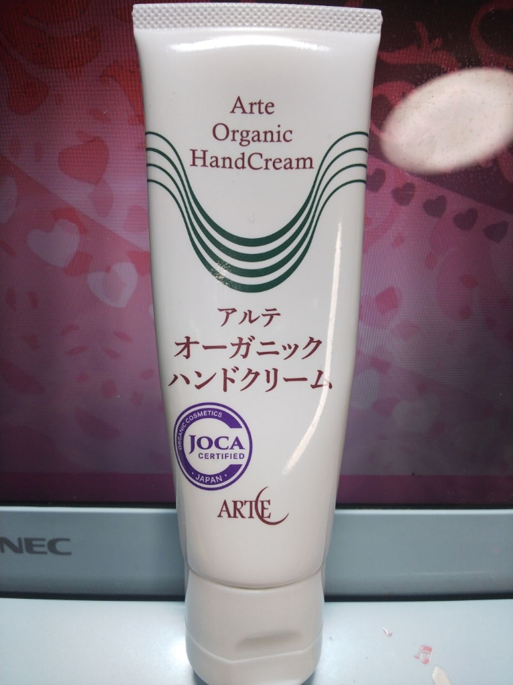 オーガニックハンドクリーム/ARTE/ハンドクリームを使ったクチコミ(1枚目)