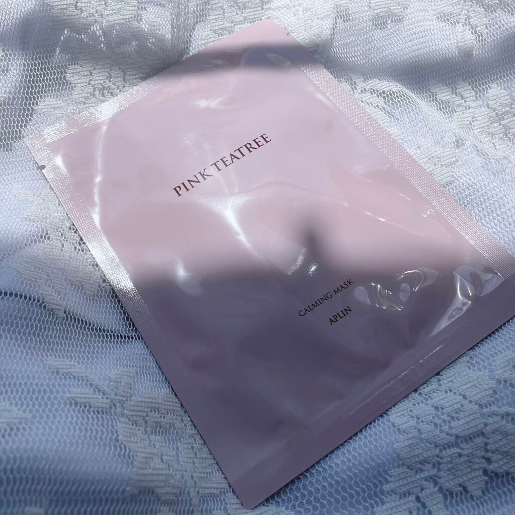 ピンクティーツリーマスクパック/APLIN/シートマスク・パックを使ったクチコミ(3枚目)