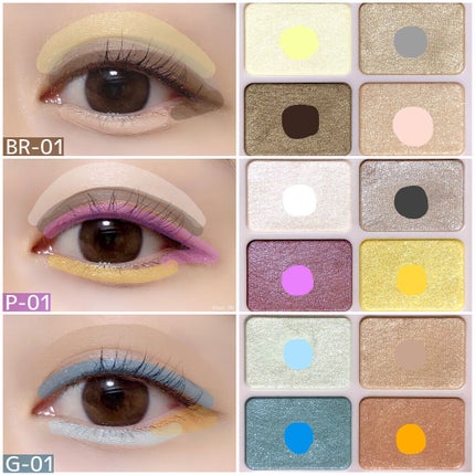 デイジードール アイカラー パレット/DAISY DOLL by MARY QUANT/アイシャドウパレットを使ったクチコミ(6枚目)