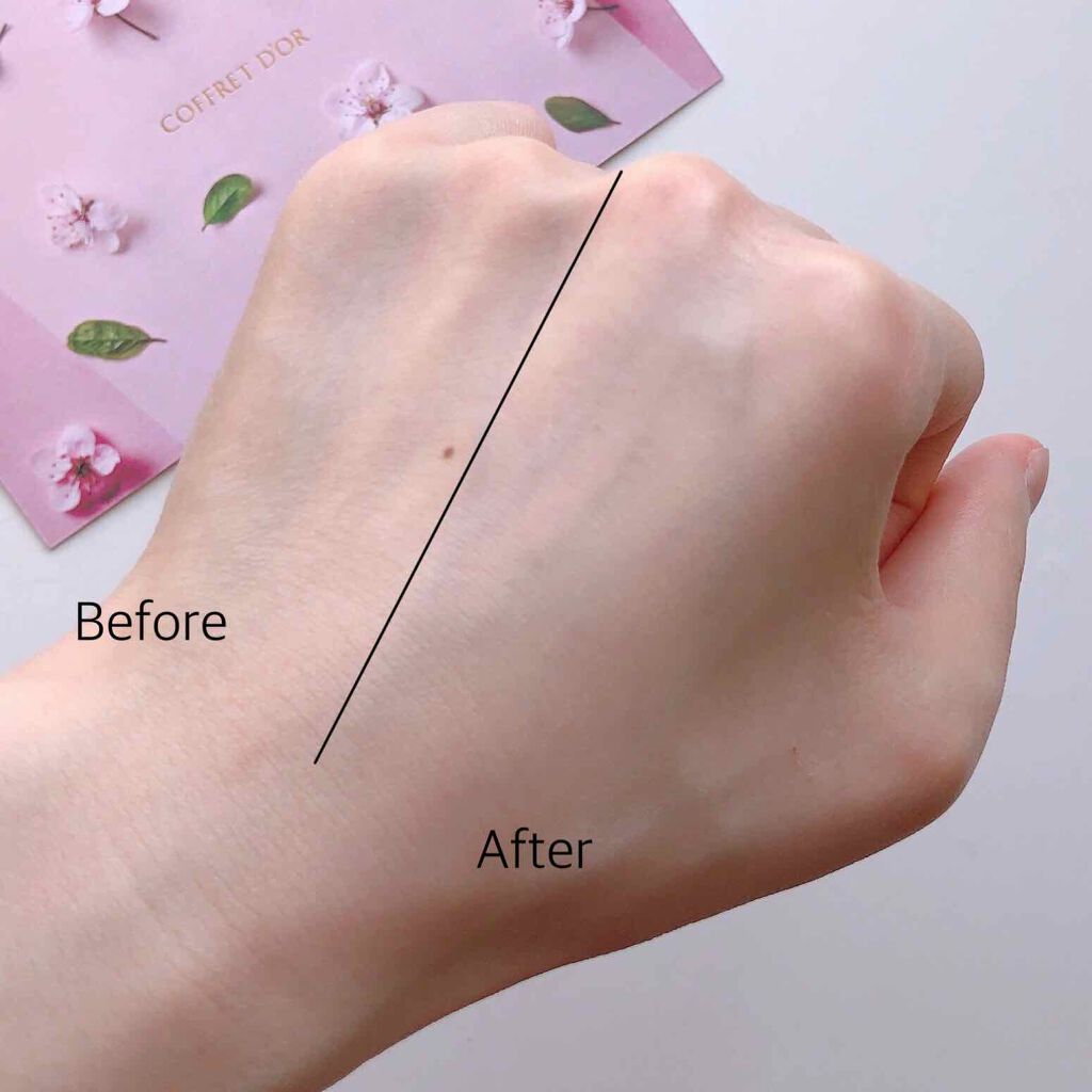 スキンシンクロルージュ/コフレドール/口紅を使ったクチコミ(4枚目)