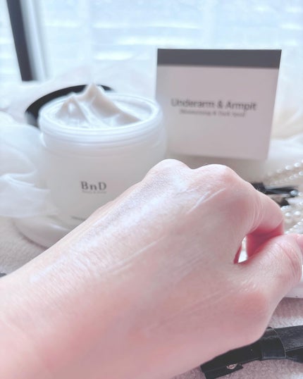 BnDアンダーアームクリーム(ボディクリーム)/BnD/デリケートゾーンケアを使ったクチコミ(4枚目)