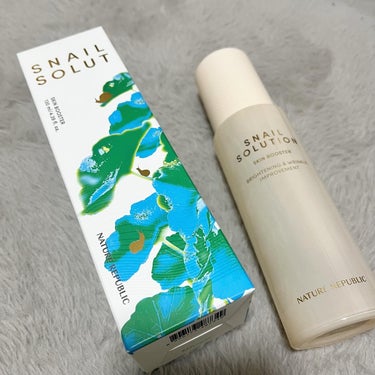 ネイチャーリパブリック スネイルソリューションスキンブースターのクチコミ「\\ NATURE REPUBLIC //

▫️SNAIL SOLUTION スキンブースタ.....」（1枚目）