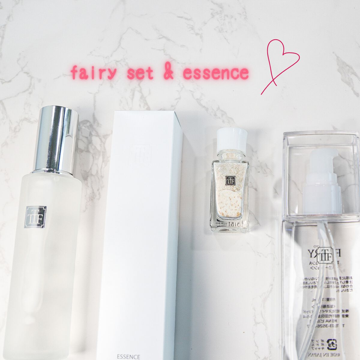 フェアリーセット ビューティー パウダー&ブースター ローション/The TOKYO FAIRY/スキンケアキットを使ったクチコミ(1枚目)