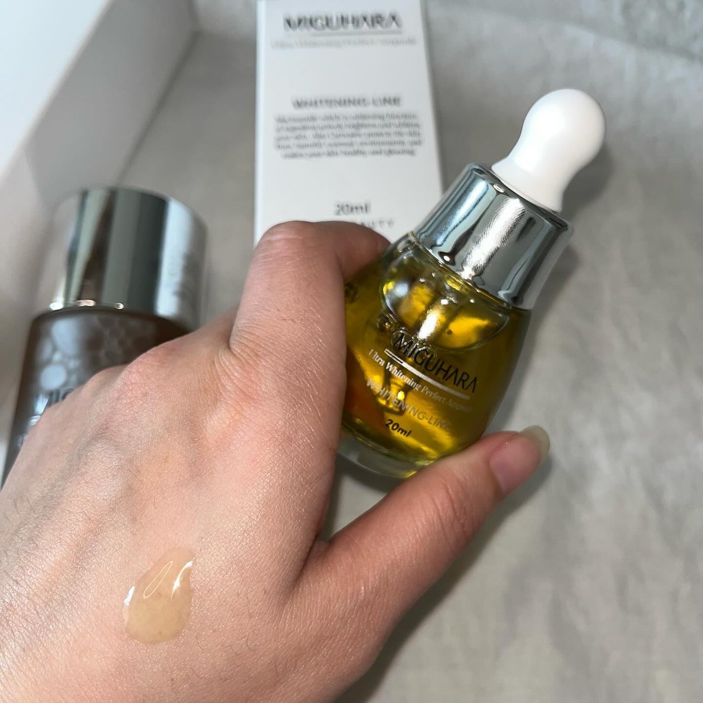 Ultra Whitening Perfect Ampoule/MIGUHARA/美容液を使ったクチコミ(5枚目)