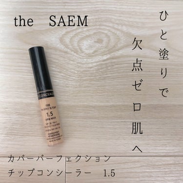 カバーパーフェクション チップコンシーラー/the SAEM/コンシーラーを使ったクチコミ（1枚目）