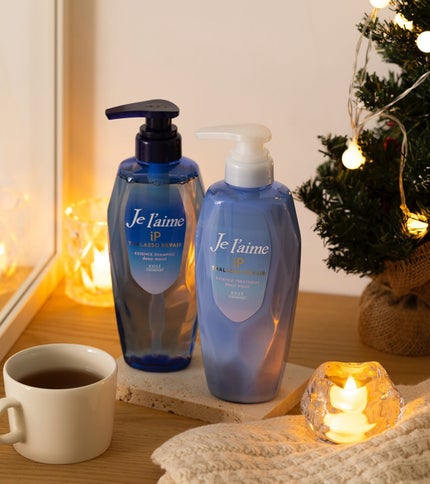 iP タラソリペア 補修美容液シャンプー/補修美容液トリートメント (ディープモイスト)/Je l'aime/市販シャンプーを使ったクチコミ(1枚目)