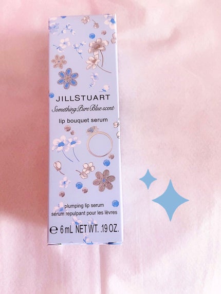 サムシングピュアブルー セント リップブーケ セラム/JILL STUART/リップ美容液を使ったクチコミ(1枚目)