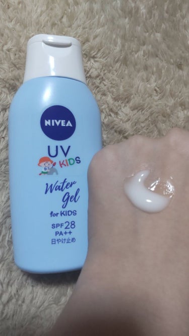 ニベアUV ウォータージェル こども用 SPF28/ニベア/日焼け止め・UVケアを使ったクチコミ（3枚目）