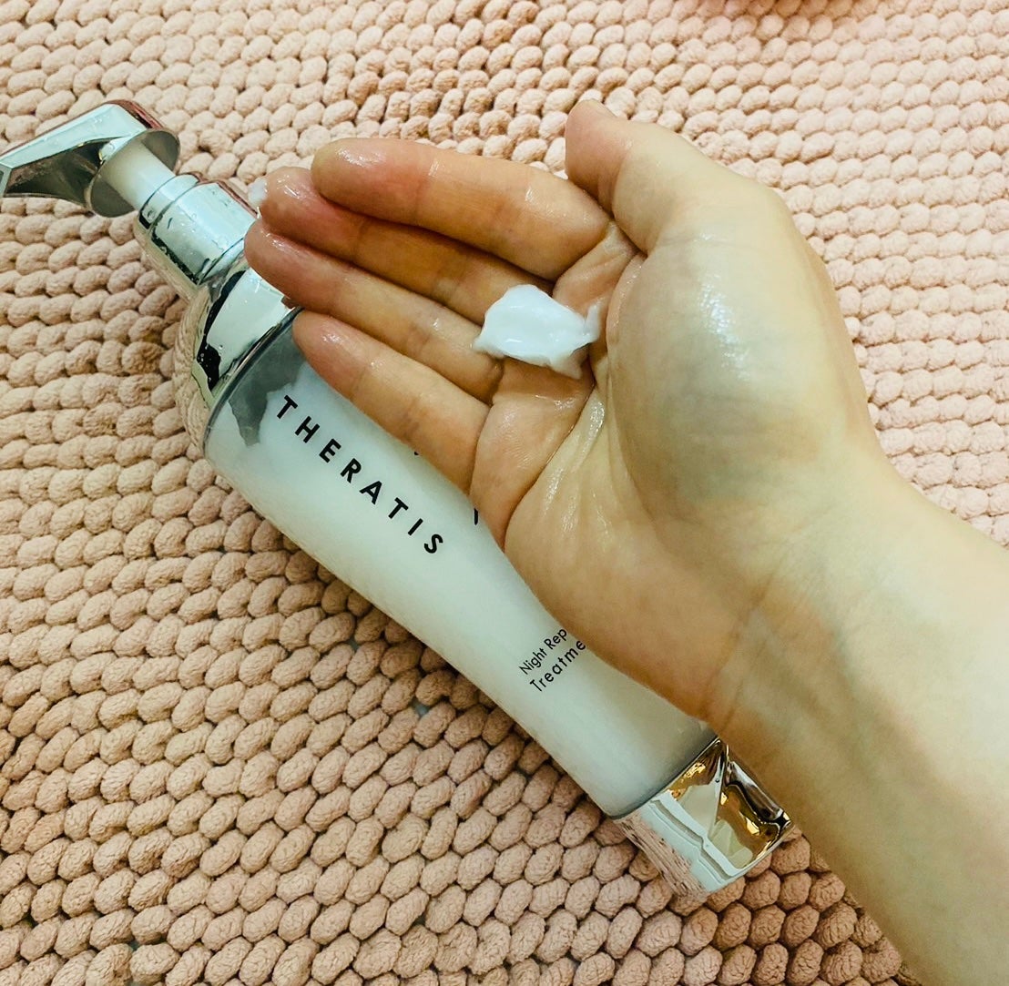 ナイトリペア シャンプー/ヘアトリートメント/THERATIS/シャンプー・コンディショナーを使ったクチコミ(2枚目)