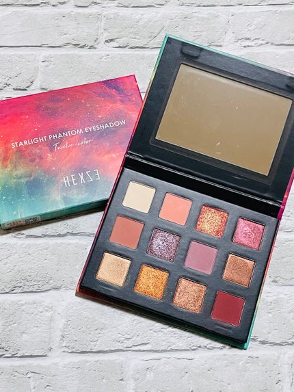 HEXZEスターライトファントム12アイシャドウ01/HEXZE(ヘックスゼ)/アイシャドウパレットを使ったクチコミ(1枚目)