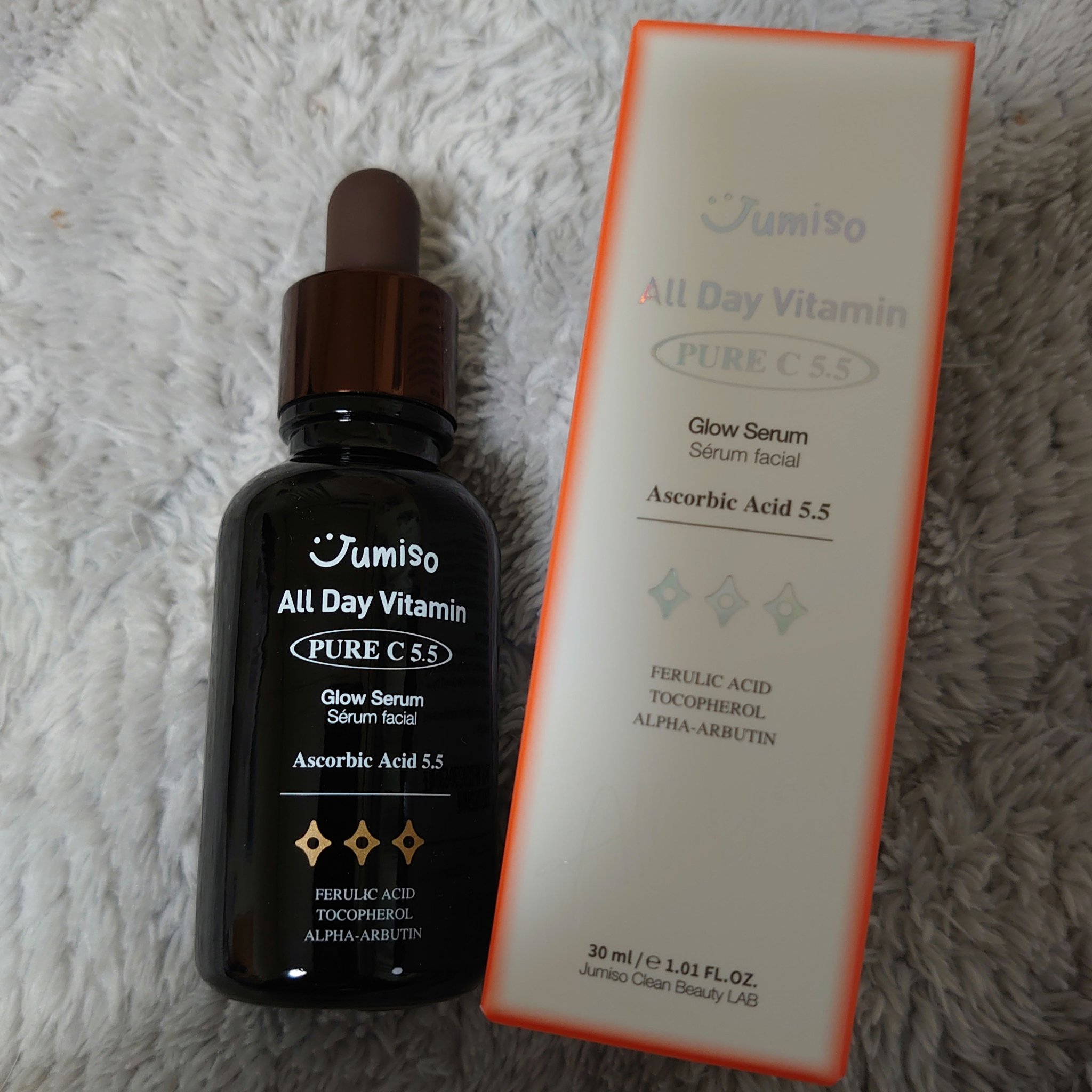 オールデイビタミンピュアC5.5セラム/JUMISO/美容液を使ったクチコミ（1枚目）