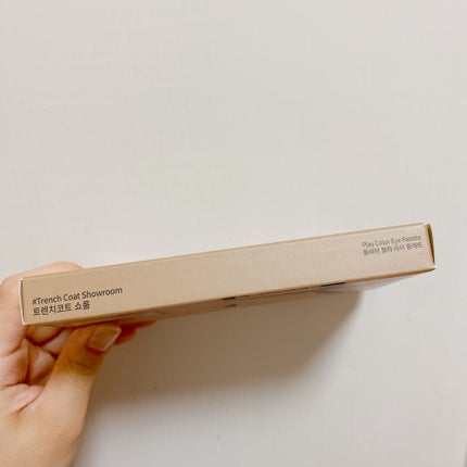 プレイカラーアイパレット トレンチコートショールーム/ETUDE/アイシャドウパレットを使ったクチコミ(6枚目)