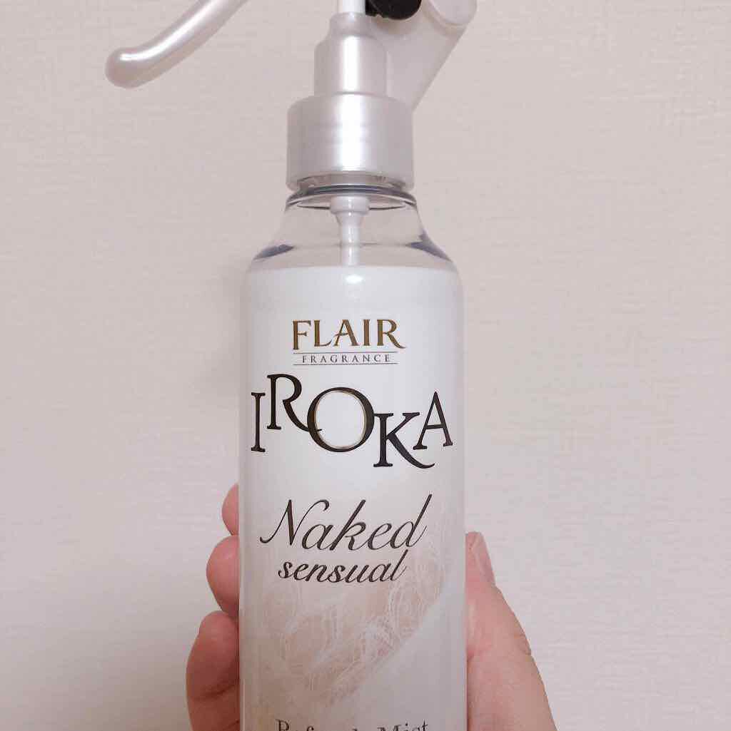 フレア フレグランス IROKA 衣類のリフレッシュミスト エアリー/IROKA/ファブリックミストを使ったクチコミ(2枚目)