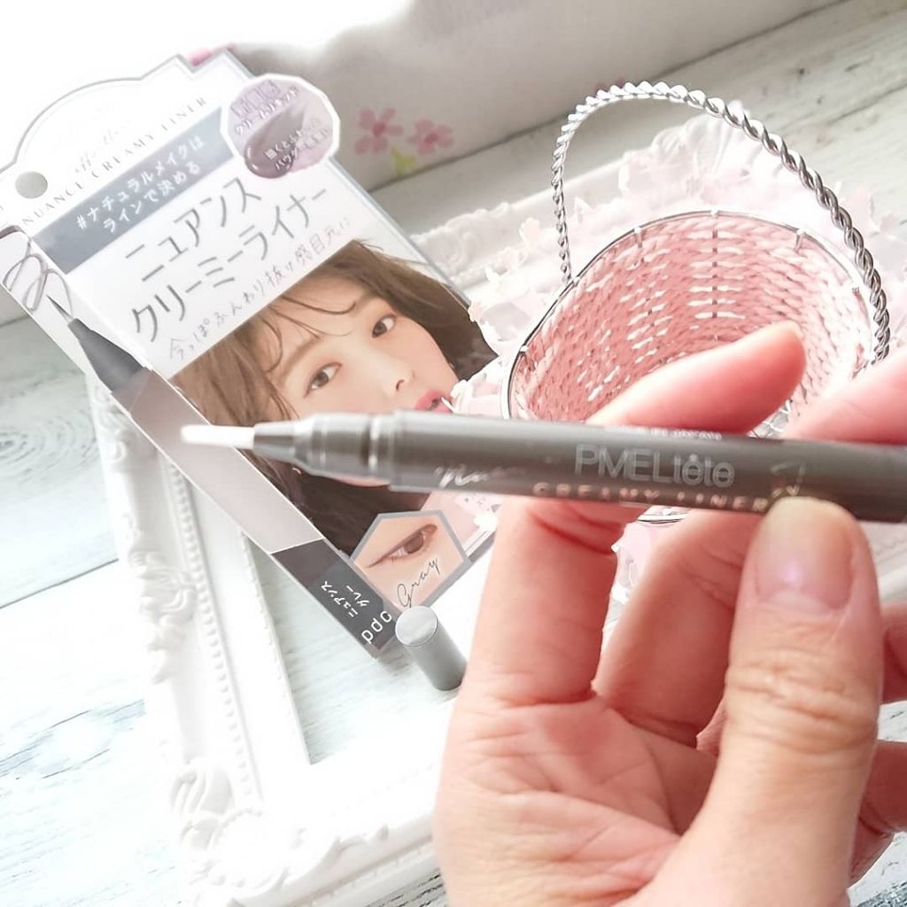 ピメルテット ニュアンスクリーミーライナー/pdc/リキッドアイライナーを使ったクチコミ(2枚目)