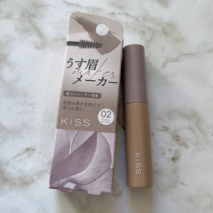 キス うす眉メーカー/KiSS/眉マスカラを使ったクチコミ(2枚目)