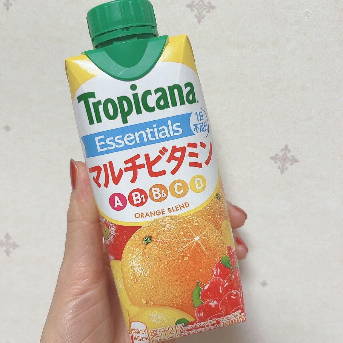 トロピカーナ エッセンシャルズ/トロピカーナ/スムージーを使ったクチコミ（1枚目）