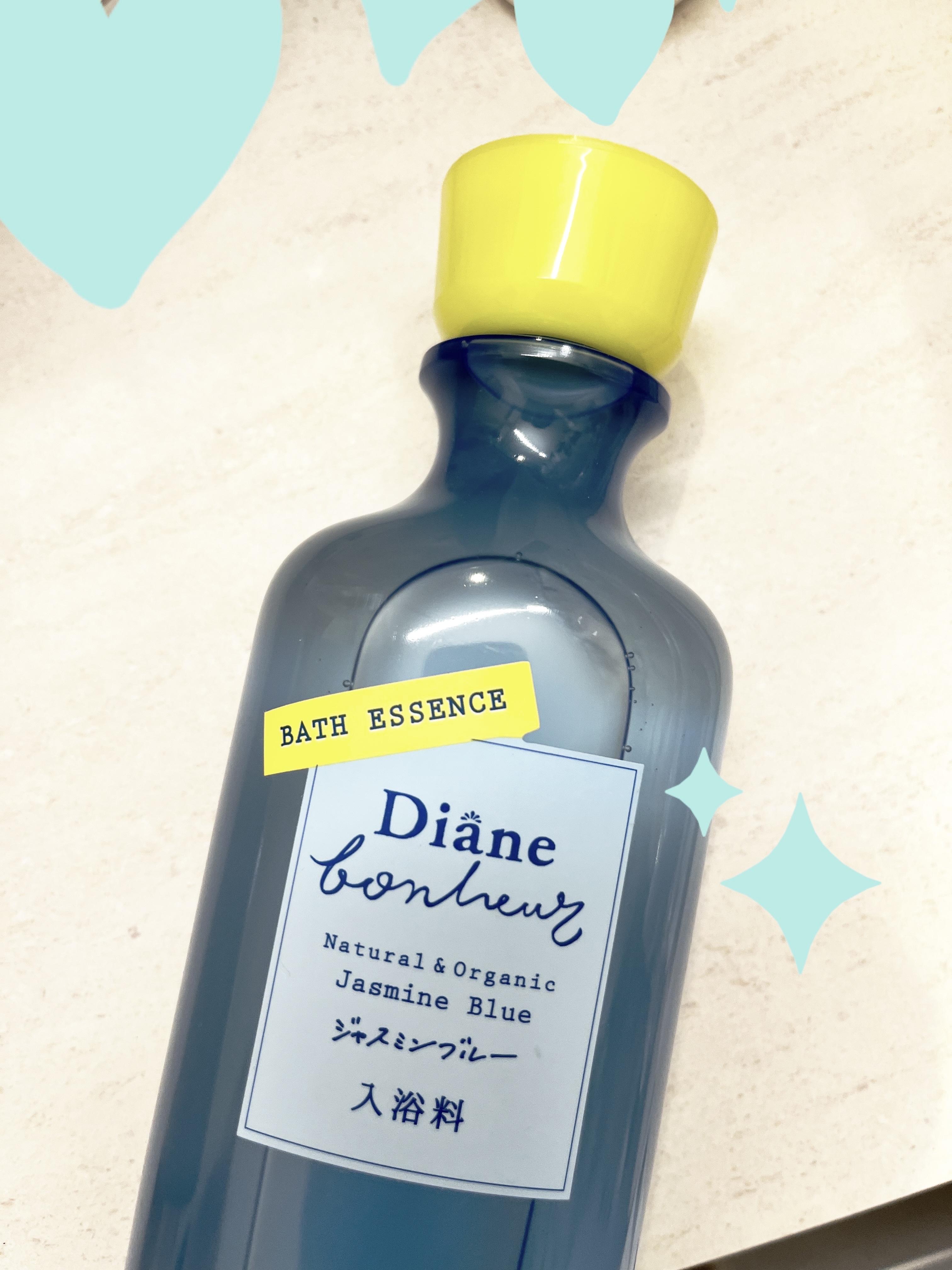 ボヌール バスエッセンス ジャスミンブルーの香り/ダイアン/保湿系入浴剤を使ったクチコミ（1枚目）