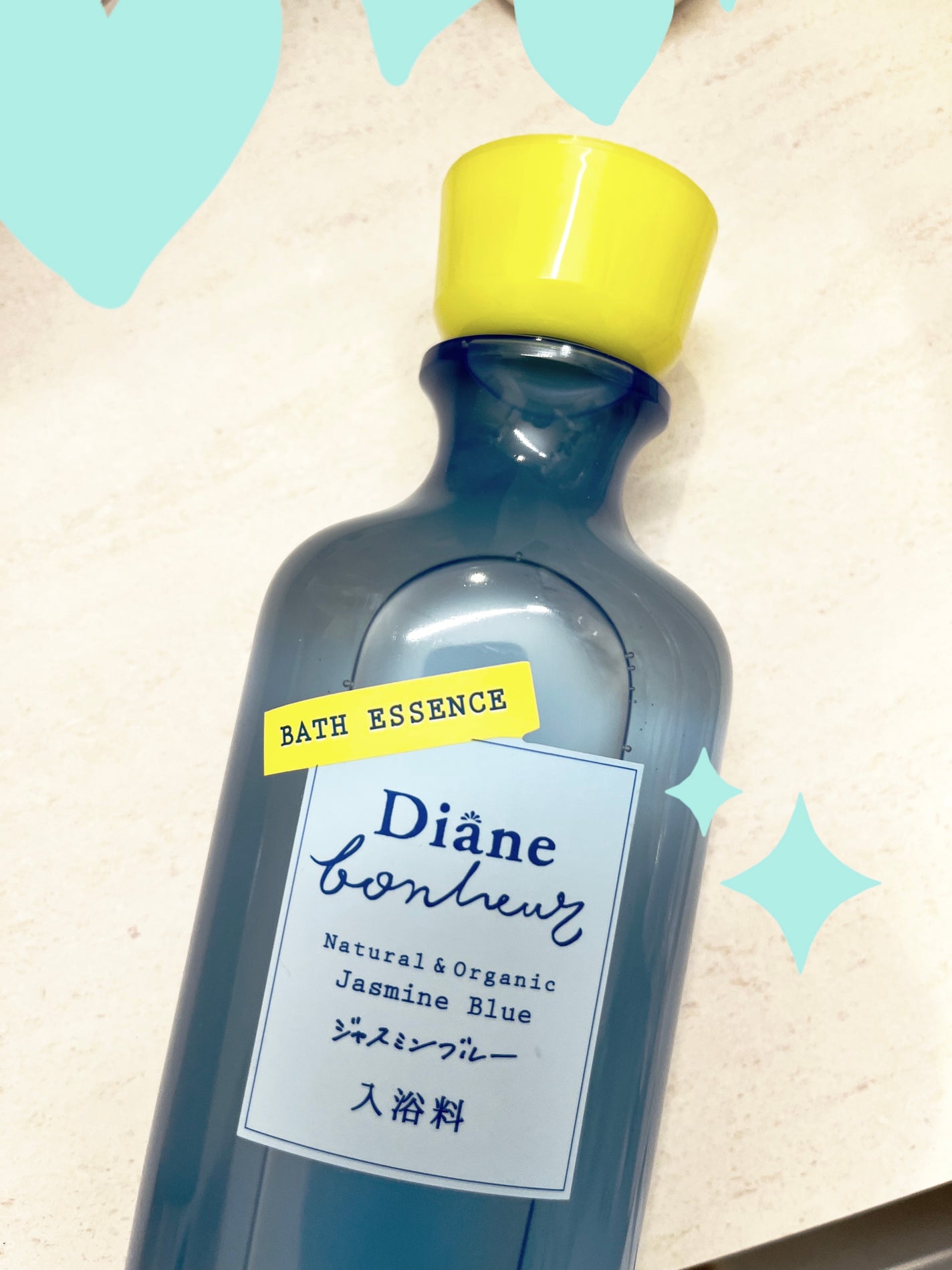 ボヌール バスエッセンス ジャスミンブルーの香り/ダイアン/保湿系入浴剤を使ったクチコミ(1枚目)