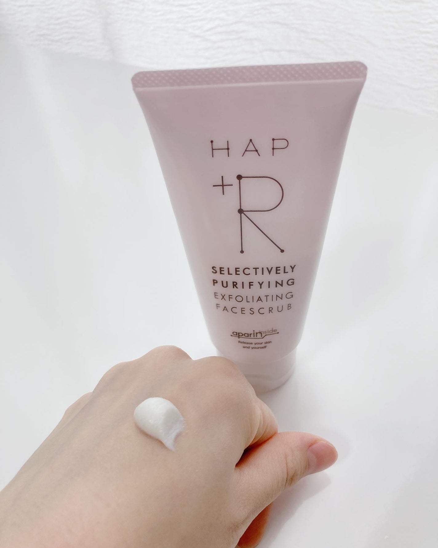 フェイススクラブ /HAP+R/スクラブ・ゴマージュを使ったクチコミ(2枚目)