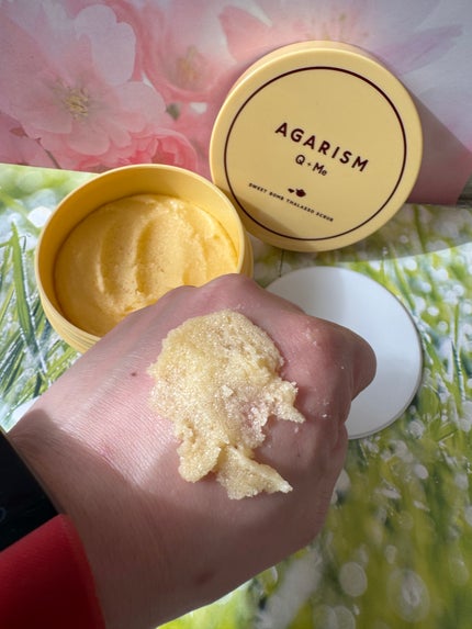 Q+Me スウィートボムタラソスクラブレモンティーの香り/AGARISM/バスト・ヒップケアを使ったクチコミ(3枚目)