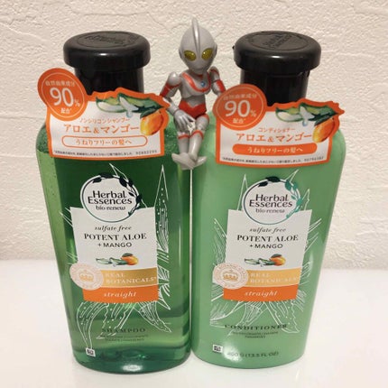 ビオリニュー アロエ&マンゴー シャンプー/コンディショナー/ハーバルエッセンス/市販シャンプーを使ったクチコミ(1枚目)
