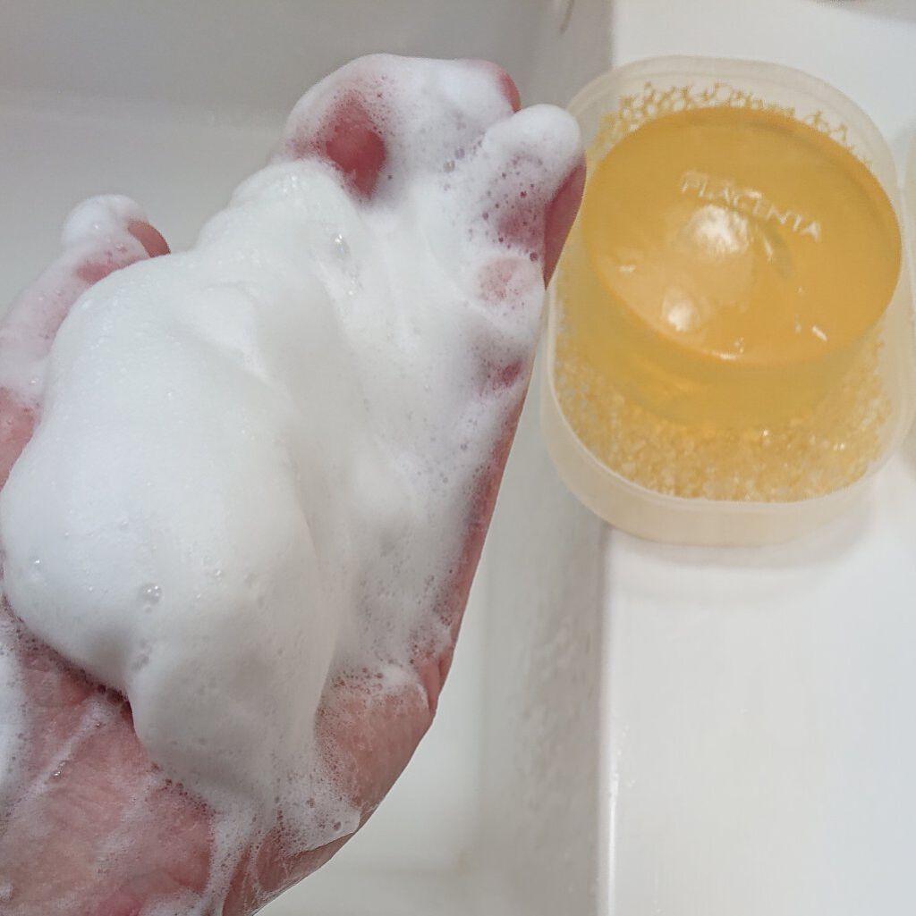 プレミアム馬プラセンタ*馬油石けん（＊保湿成分）/Horse Richest/洗顔石鹸を使ったクチコミ（3枚目）