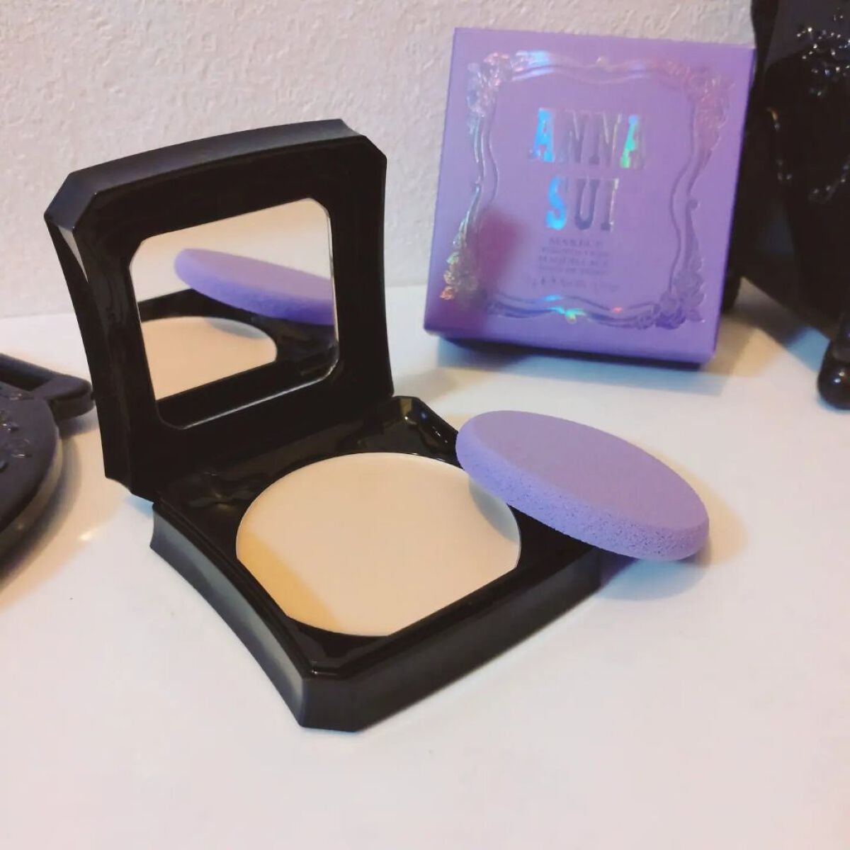 メイクアップ/ANNA SUI/パウダーファンデーションを使ったクチコミ(1枚目)