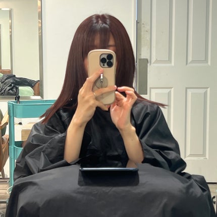 りーちゃん on LIPS 「#梅雨に負けないヘアケアということで、美容院で髪質改善トリート..」(4枚目)