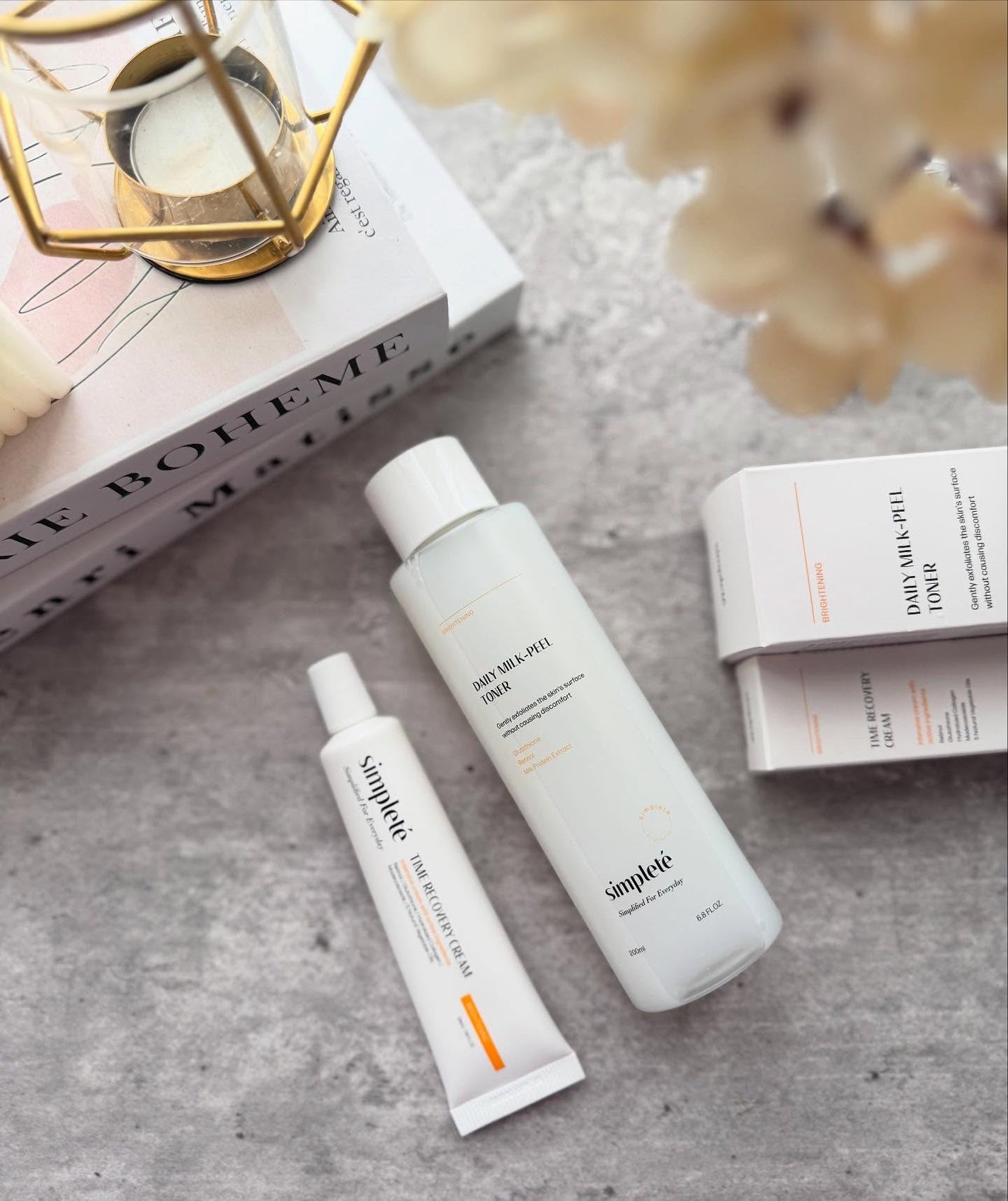 ミルクピールトナー/Simplete/拭き取り化粧水を使ったクチコミ(1枚目)