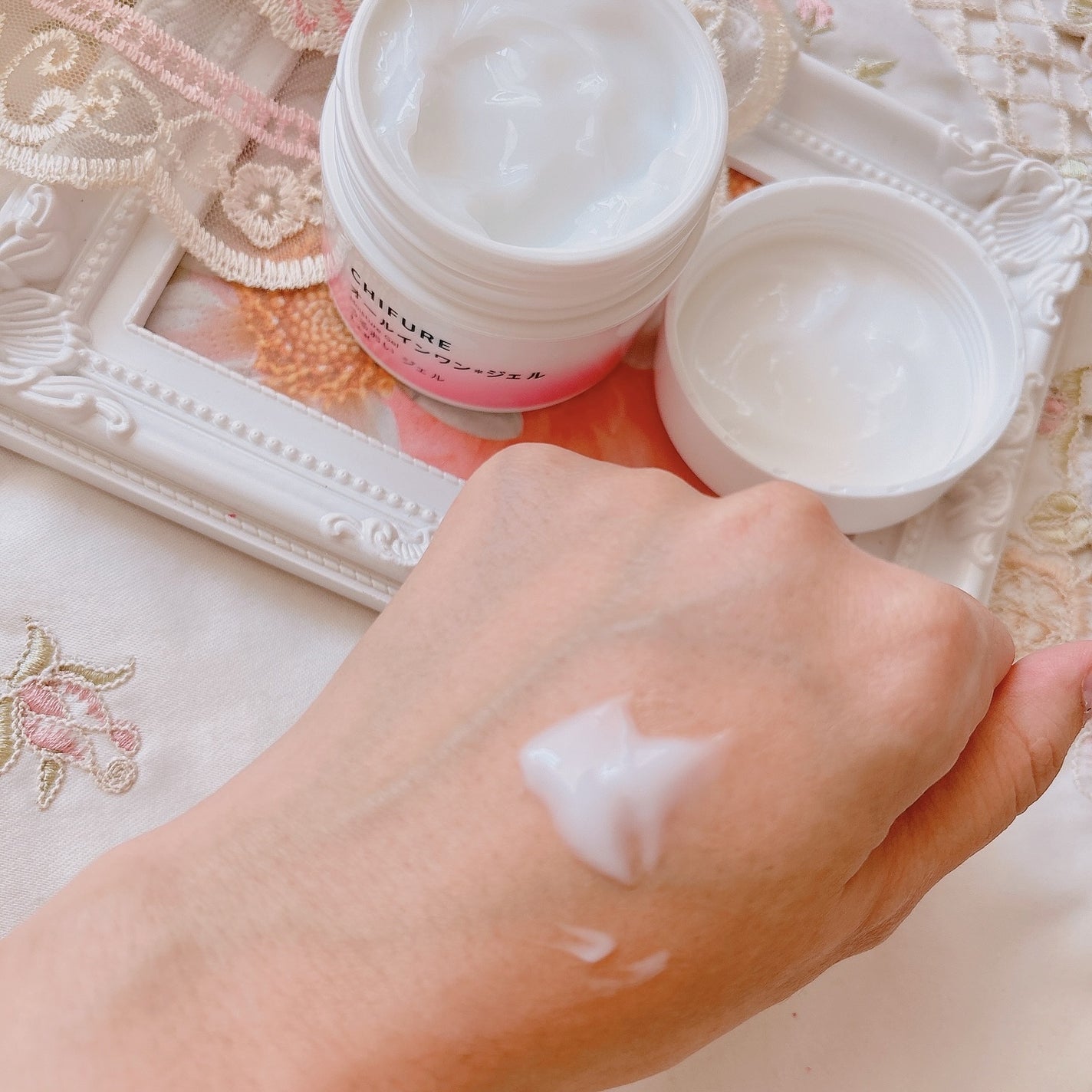 うるおい ジェル N/ちふれ/オールインワン化粧品を使ったクチコミ(3枚目)