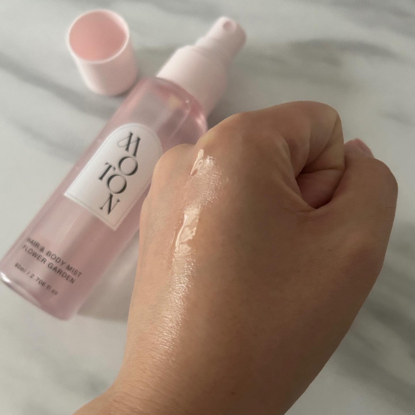 MOTON ヘア&ボディミスト フラワーガーデン/MOTON/香水(レディース)を使ったクチコミ(3枚目)