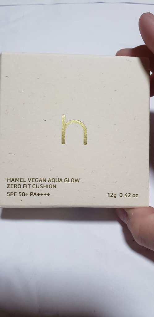 ヴィーガンアクアゼロフィットクッション/HAMEL/クッションファンデーションを使ったクチコミ（1枚目）