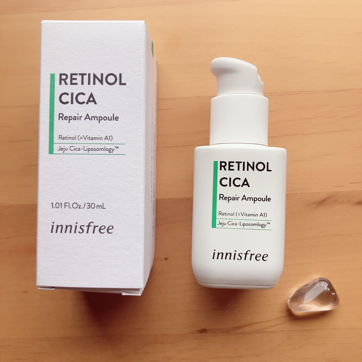 レチノール　シカ　リペア　セラム/innisfree/美容液を使ったクチコミ（1枚目）