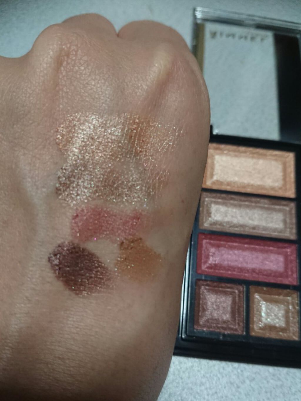 ショコラスウィート アイズ/リンメル ロンドン/アイシャドウパレットを使ったクチコミ(2枚目)
