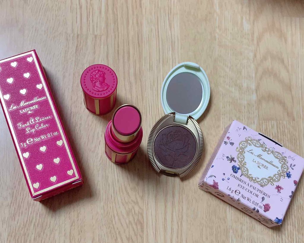 アイカラー/レ・メルヴェイユーズ ラデュレ/単色アイシャドウを使ったクチコミ（1枚目）