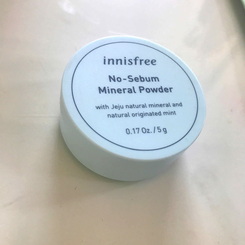 ノーセバム ミネラルパウダー/innisfree/ルースパウダーを使ったクチコミ（1枚目）