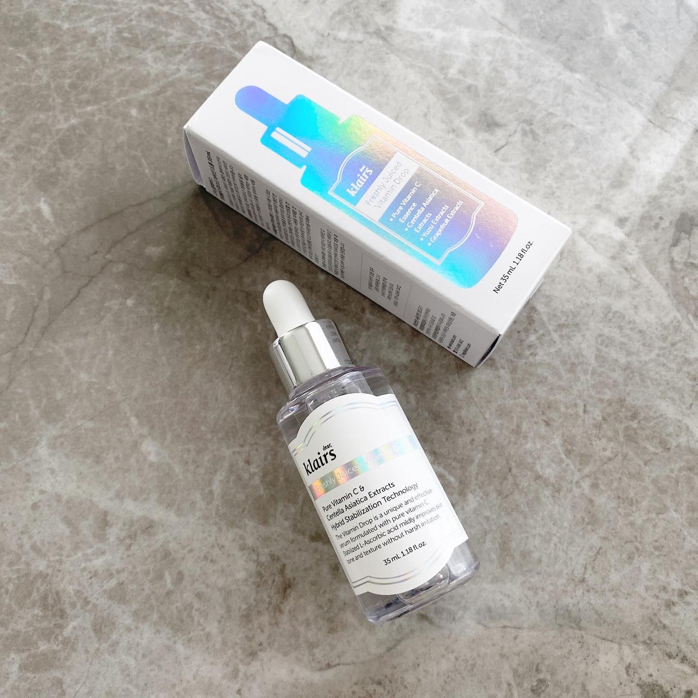 フレッシュリージュースドビタミンドロップ(35ml)/Klairs/美容液を使ったクチコミ(1枚目)