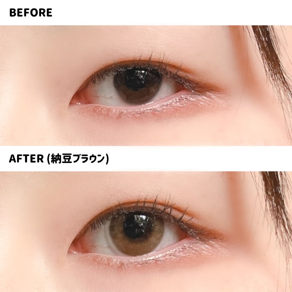 メイメ！/LARME/カラーコンタクトレンズを使ったクチコミ（3枚目）