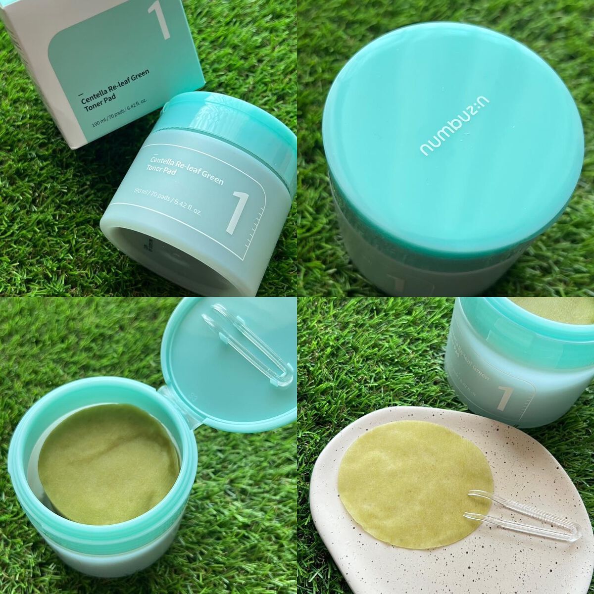 1番 青草たっぷり93％整肌トナー/numbuzin/化粧水を使ったクチコミ（3枚目）