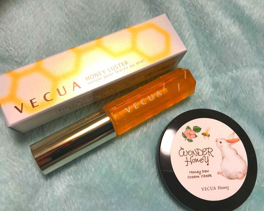 ワンダーハニー 蜜頬白うさぎチーク/VECUA Honey/ジェル・クリームチークを使ったクチコミ(1枚目)