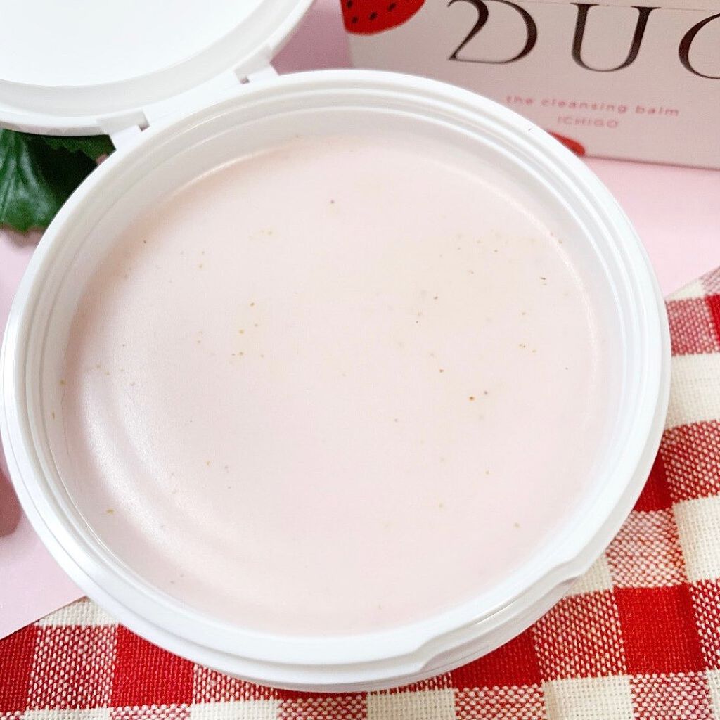 デュオ ザ クレンジングバーム いちご/DUO/クレンジングバームを使ったクチコミ（3枚目）