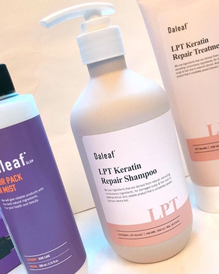 LPTケラチンリペアトリートメント/Daleaf/洗い流すヘアトリートメントを使ったクチコミ(4枚目)