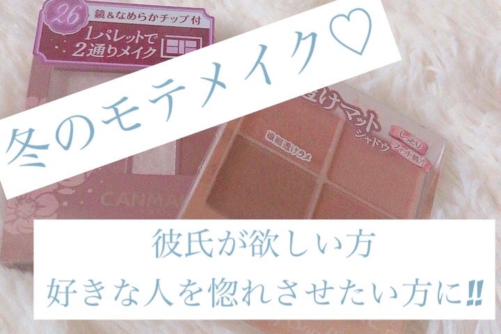 シルキースフレアイズ(マットタイプ)/キャンメイク/アイシャドウパレットを使ったクチコミ(1枚目)